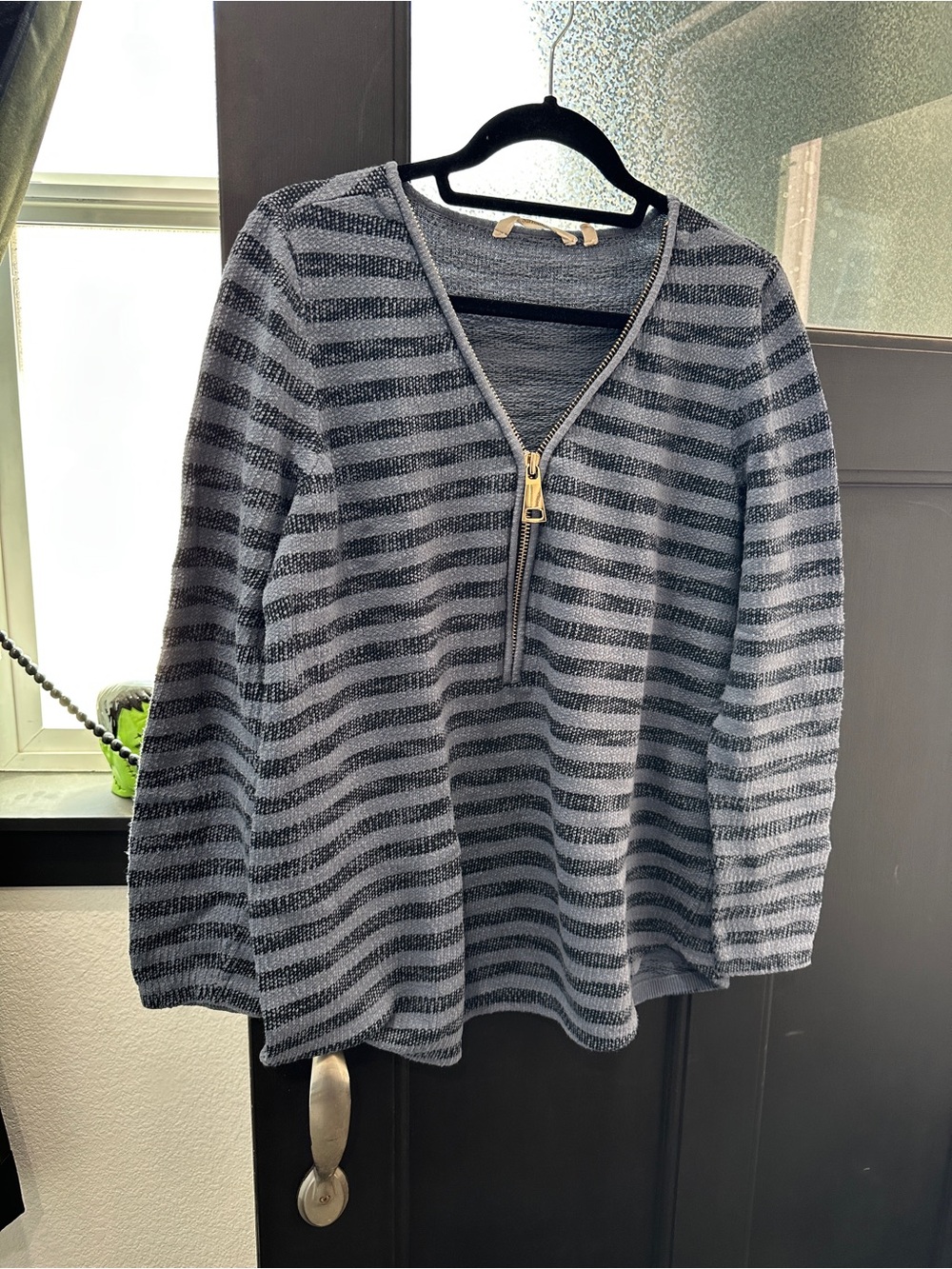 Soft Surroundings Latitia Striped Tunic Sz L